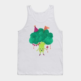 Party Broccoli Tank Top